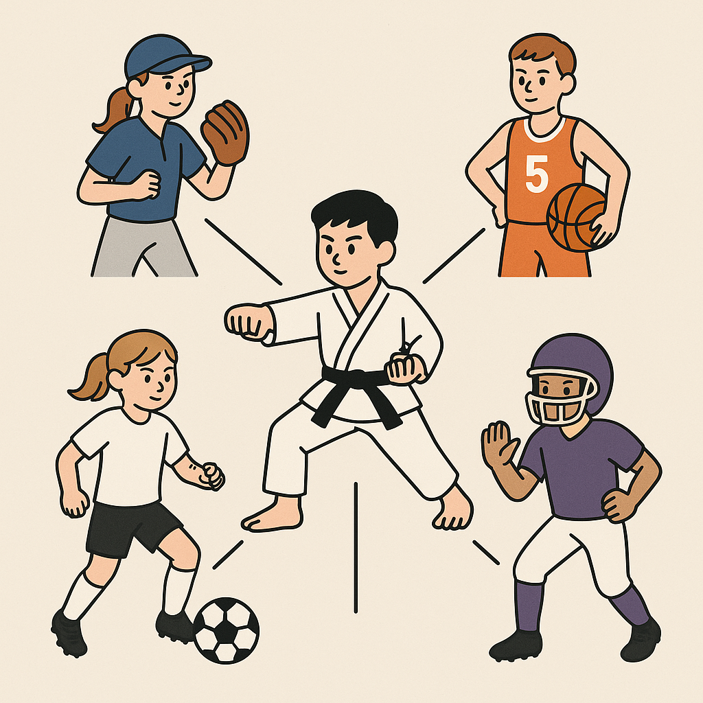 Martial arts and Athletics 