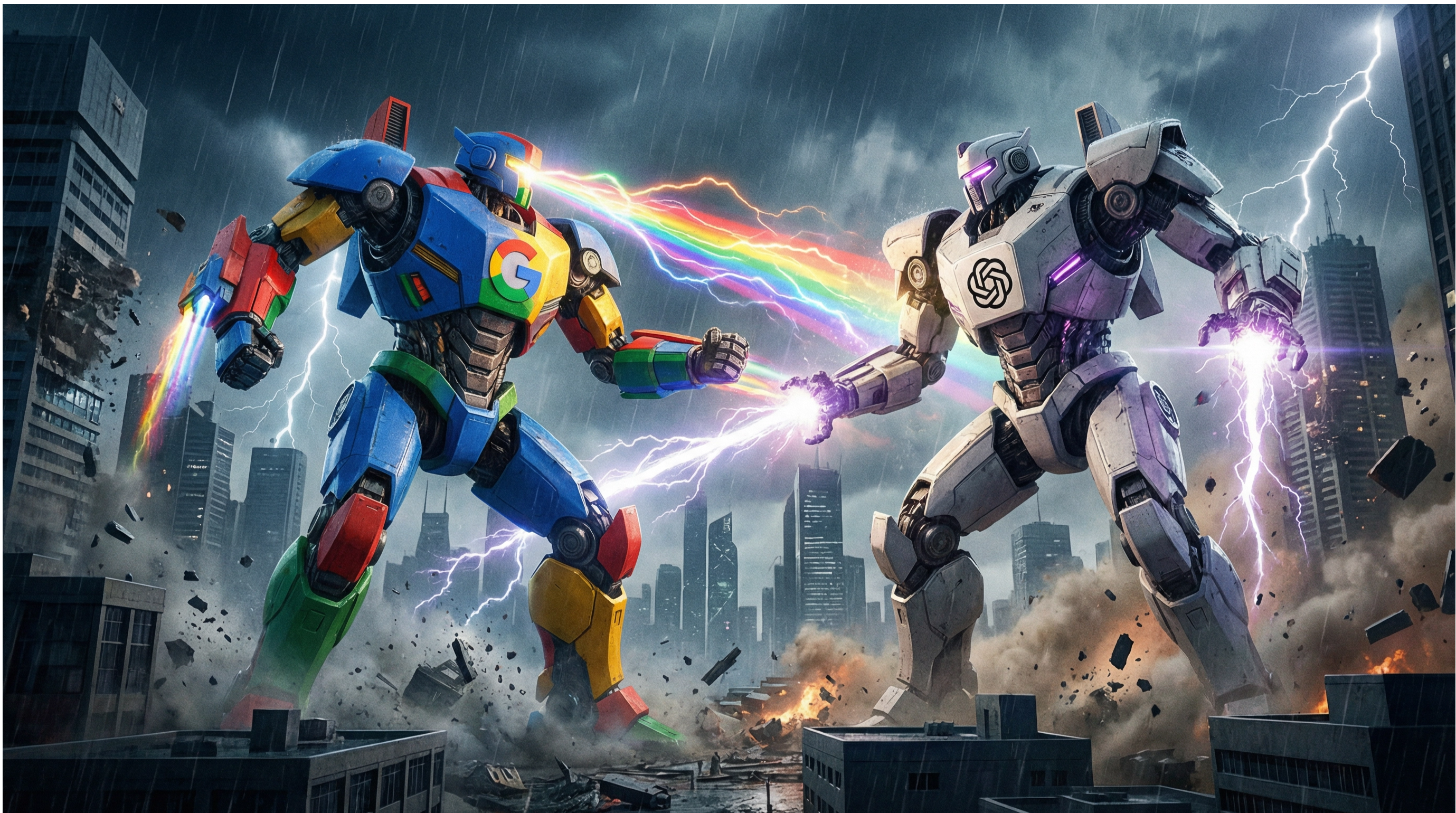 Google vs OpenAI : La guerre des IA est déclarée avec Gemini 3 Flash et GPT-5.2