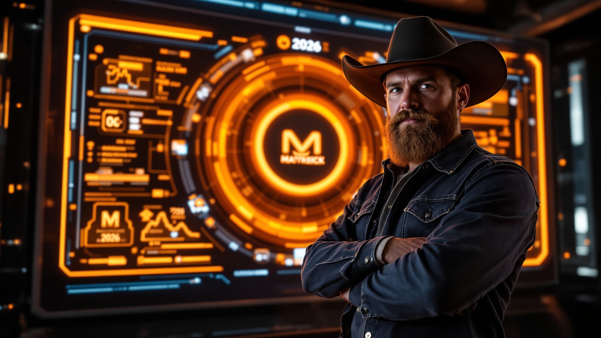 A Western-themed small business owner stands in front of a glowing SmartHub control center showing all marketing systems unified into one dashboard for 2026. A Western-themed small business owner stands in front of a glowing SmartHub control center showing all marketing systems unified into one dashboard for 2026.