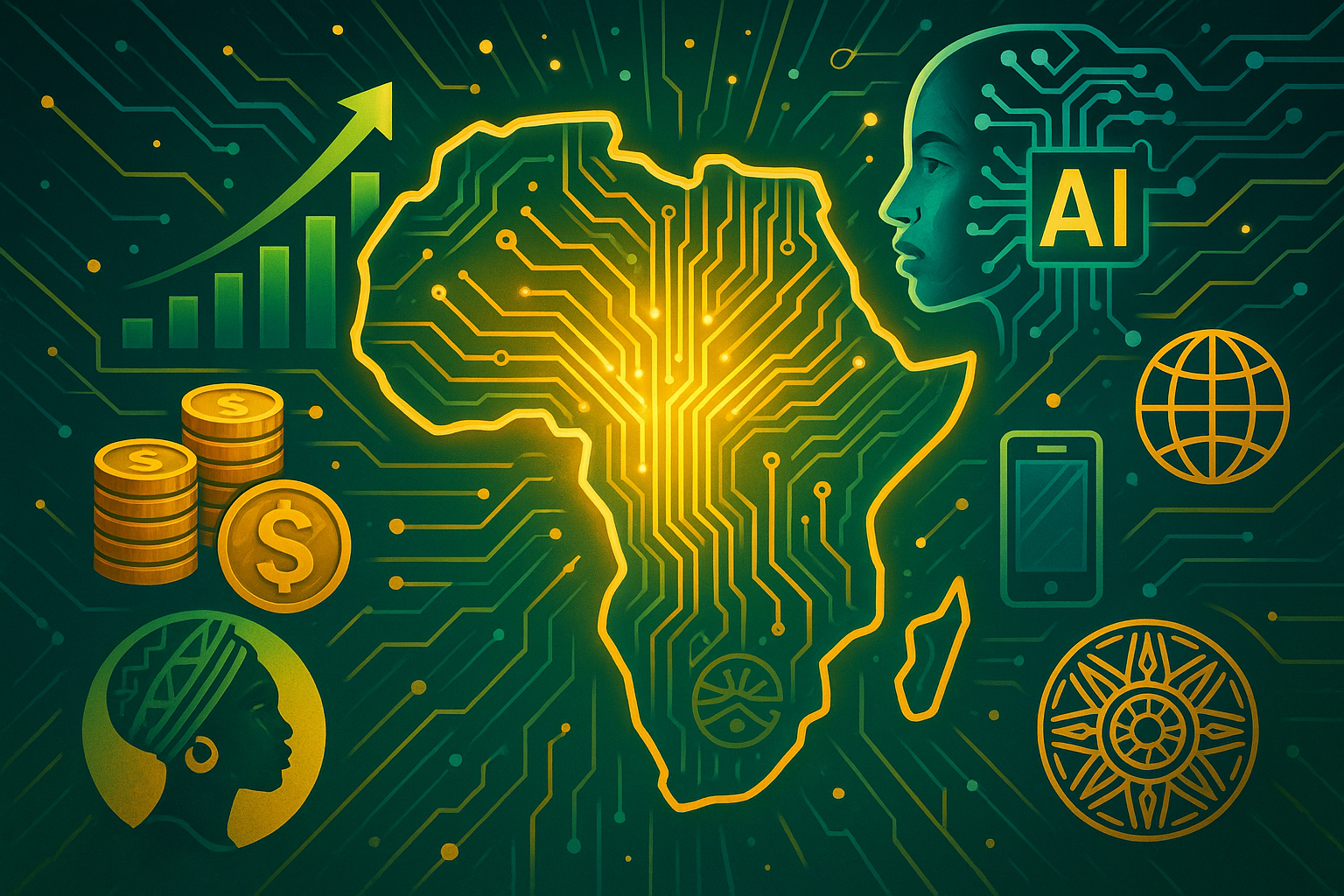 Révolution IA en Afrique : Ne ratons pas le train de la croissance à 100 milliards de Dollars