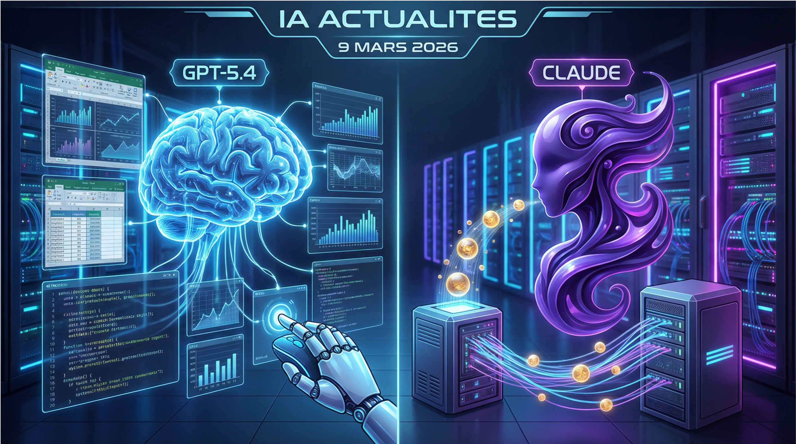 GPT-5.4 vs Claude : La guerre des IA s'accélère et devient agentique !