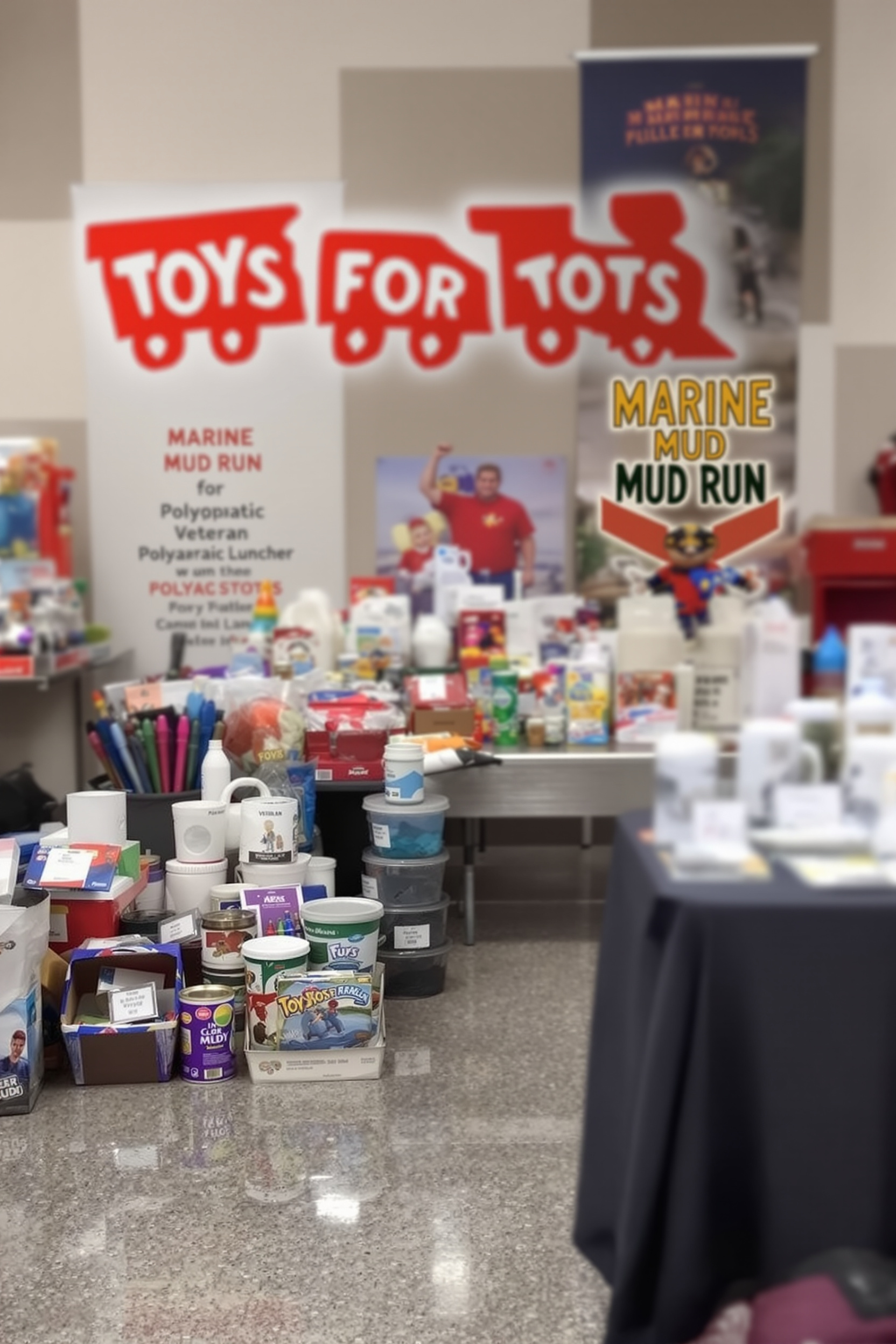 “Community events supported by Floor Shield of East TN including Toys for Tots and Marine Mud Run.”