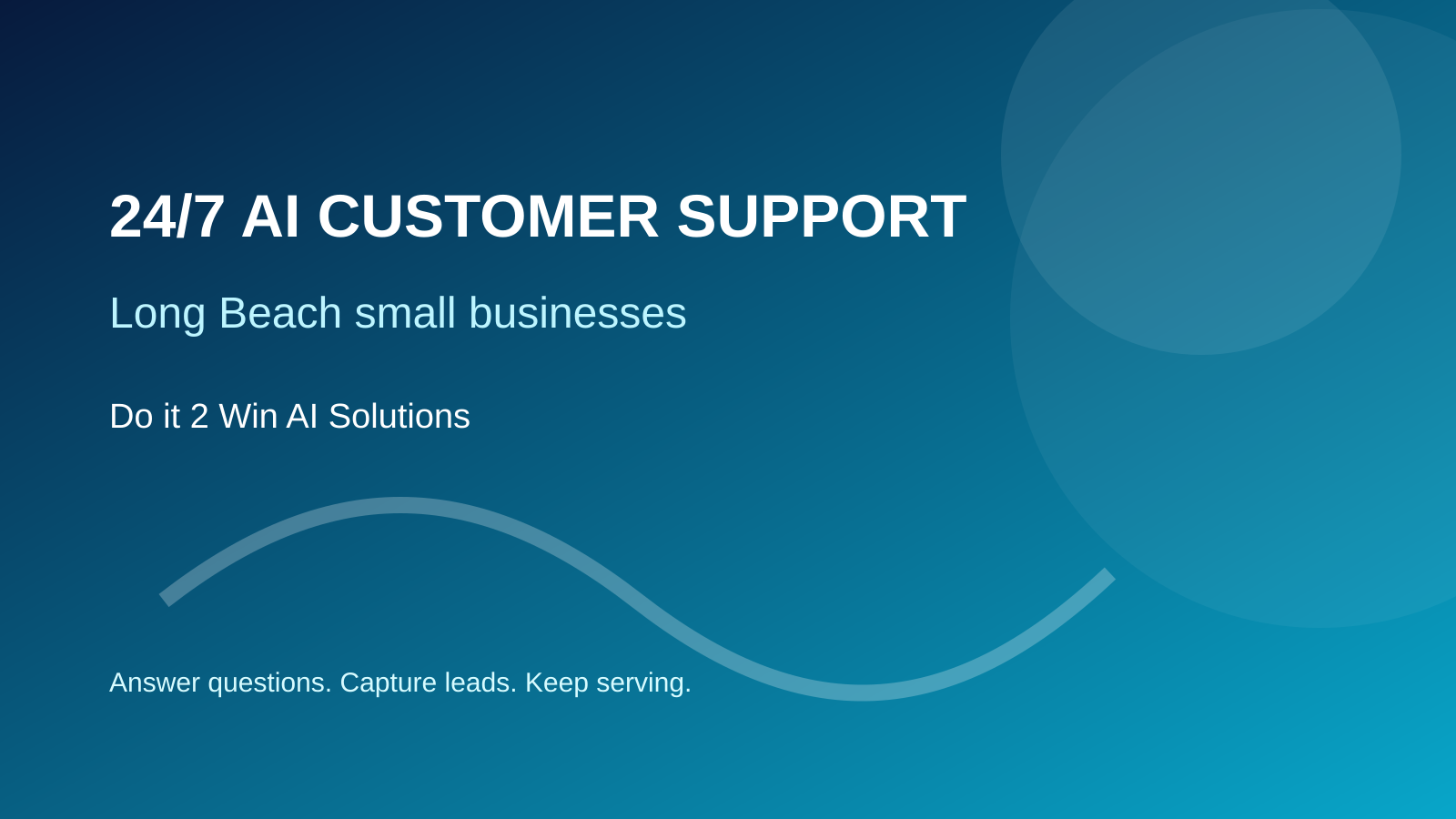 How Long Beach Small Businesses Use AI Agents to Answer Customer Questions 24/7 (Without Losing the Human Touch)