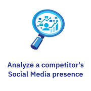 Analyze a competitor's Social Media Presence