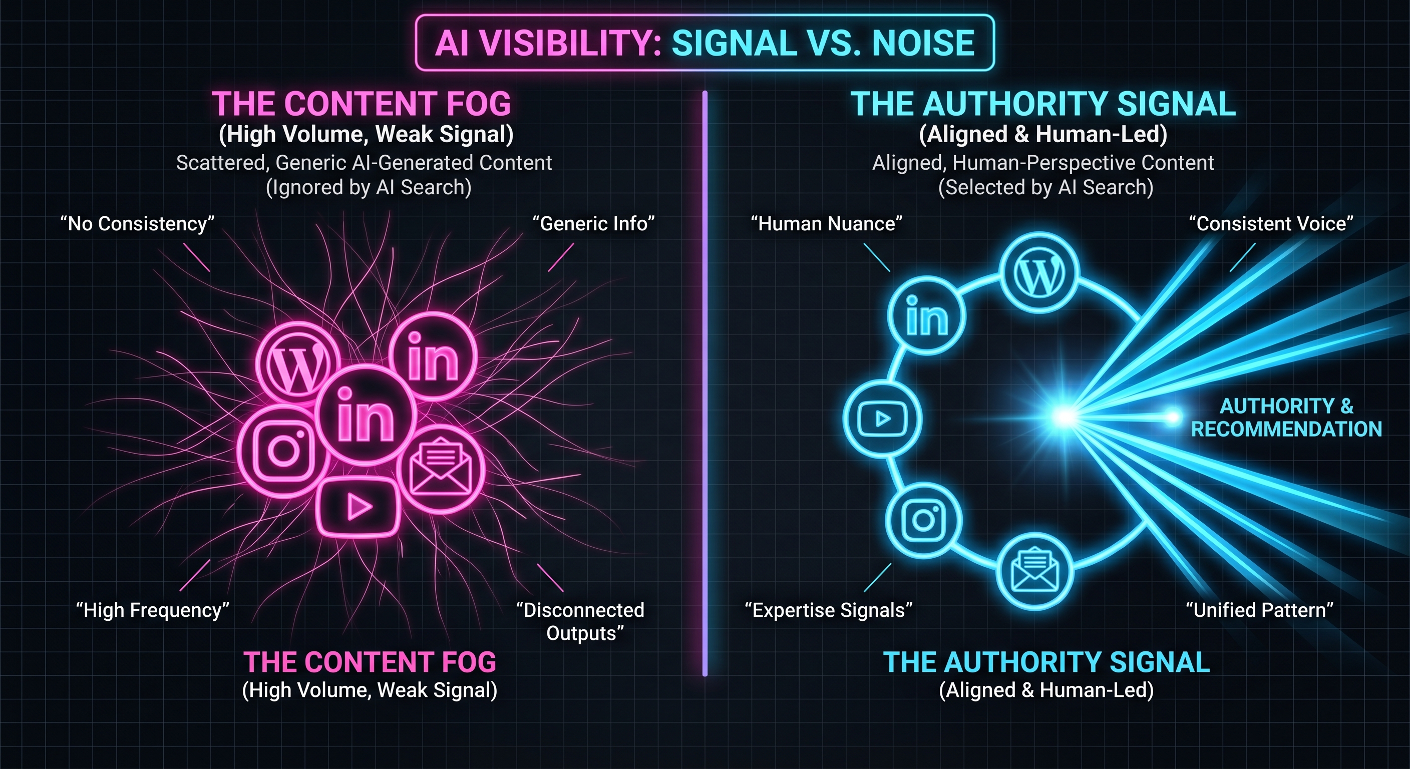 Why Publishing AI Content Alone Won’t Make You Visible in AI Search