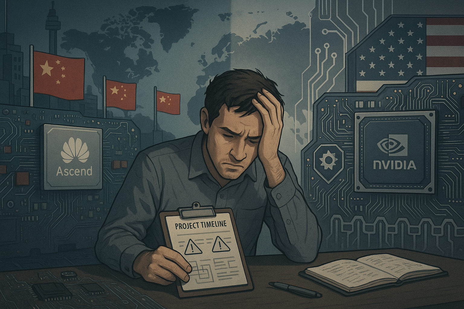 L'IA en ébullition : Quand la géopolitique redessine le paysage technologique