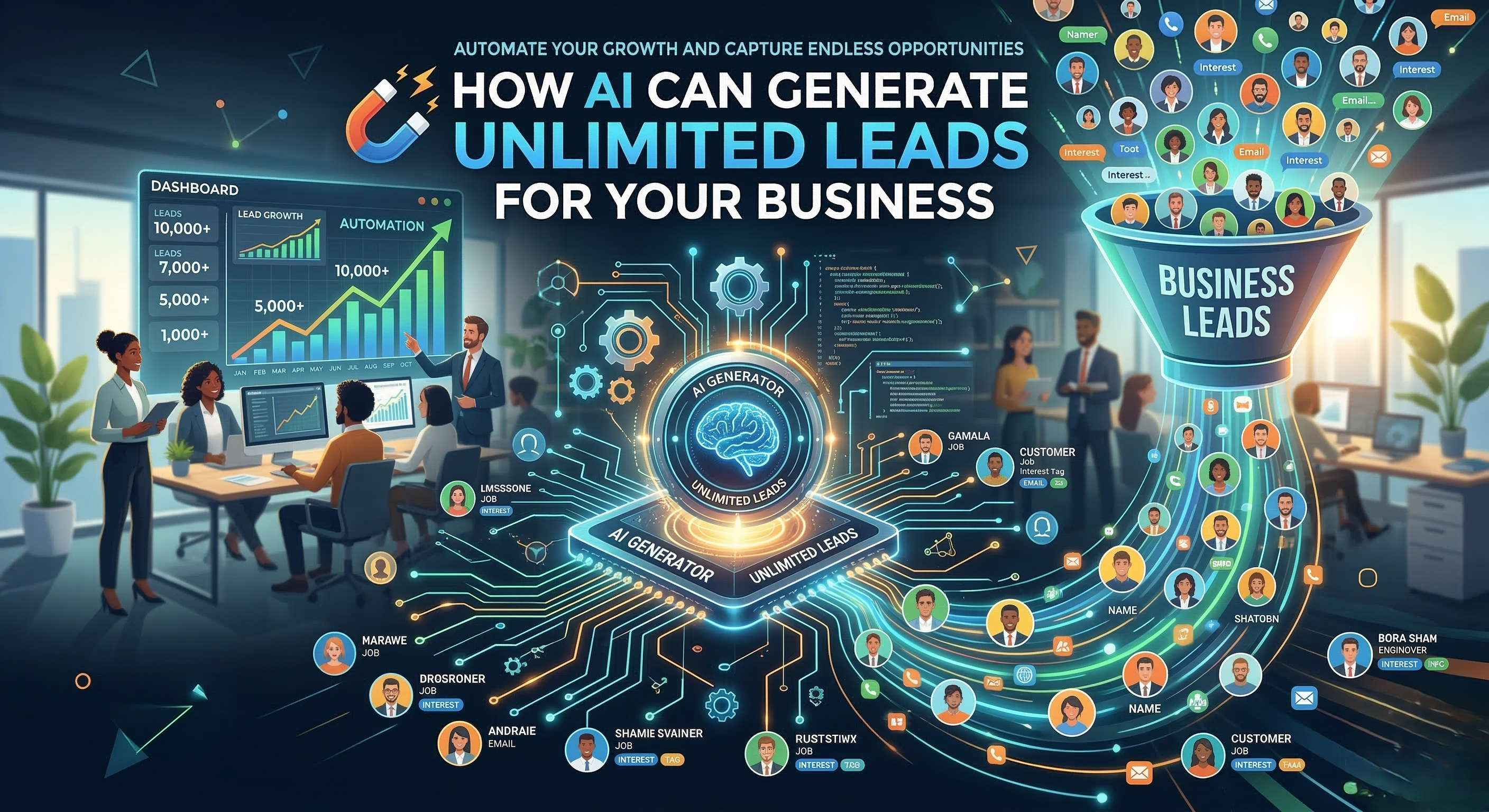 How AI Can Generate Unlimited Leads for Your Business