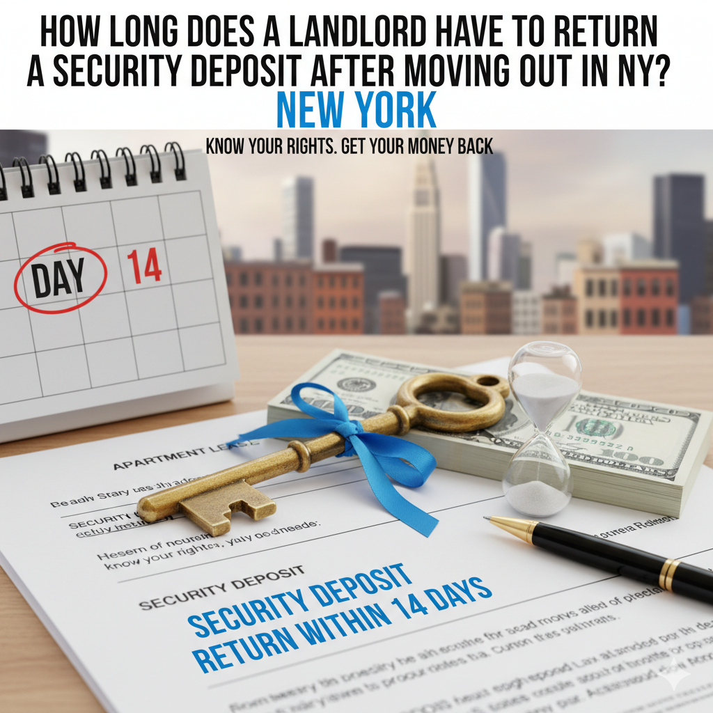 How Long Does a Landlord Have to Return a Security Deposit After Moving Out in NY?