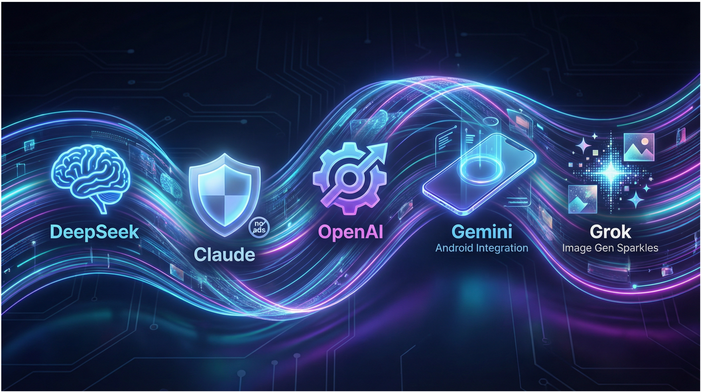 Le trône de l'IA vacille : Gemini et Grok contestent la couronne de ChatGPT